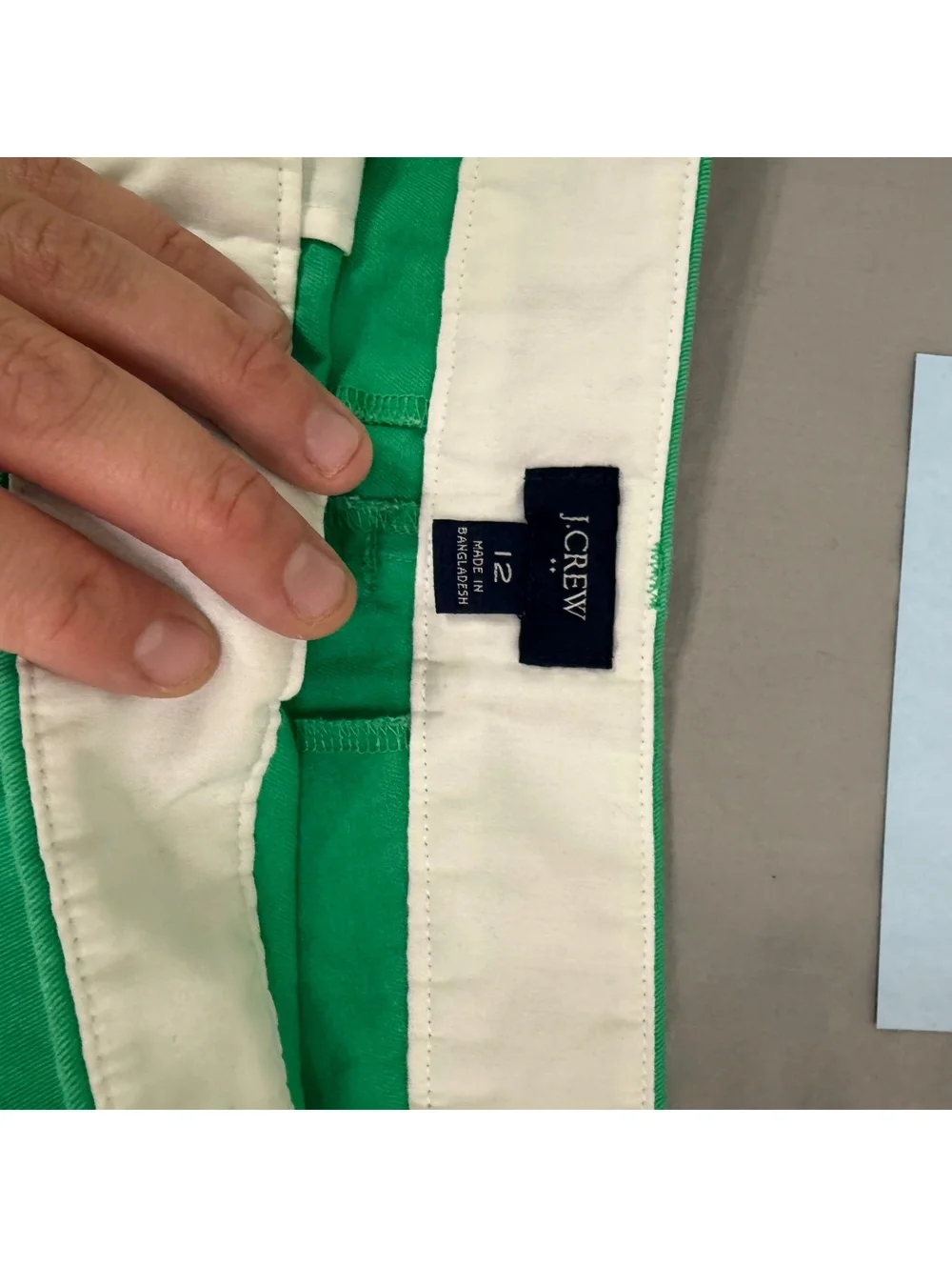 J.Crew Women's Green Shorts Size 12